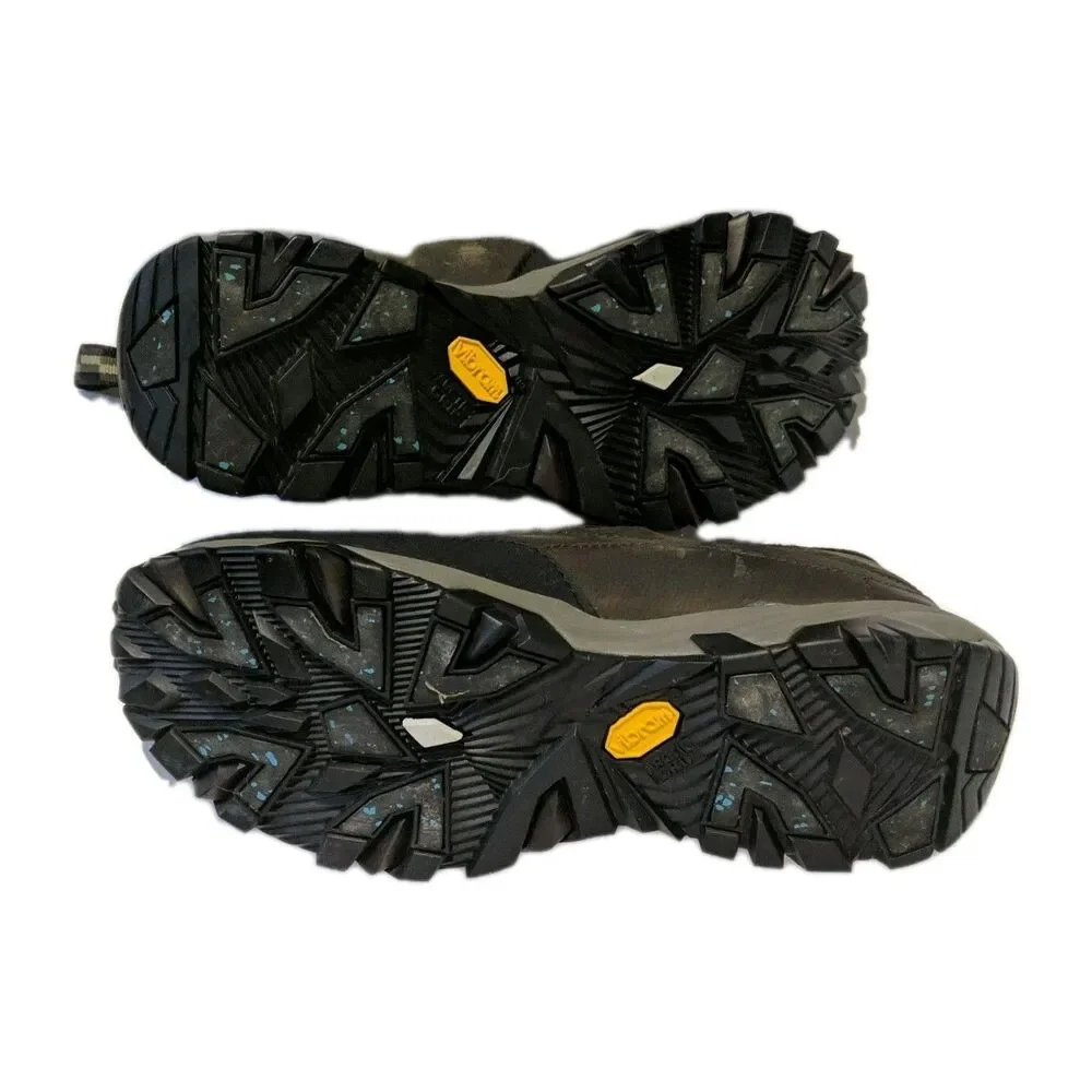 Merrell Coldpack Ice+ Moc Waterproof Shoes Men 8.5 Brown Leather Slip On J49821